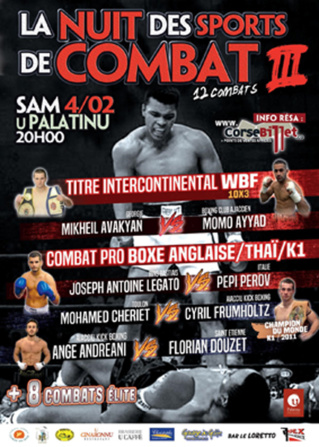 La Nuit des sports de combat III février 2017 La Nuit des sports de combat III février 2017