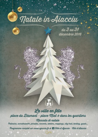 Marcatu di natale in AIACCIU - La patinoire