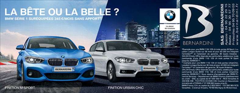 Dans le Réseau CORSE Billet en juillet 2017