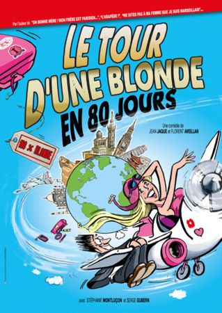 Le tour d'une blonde en 80 jours fevrier 2018 Le tour d'une blonde en 80 jours fevrier 2018