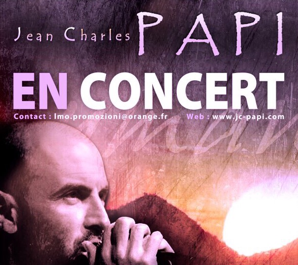 Jean Charles PAPI en concert Juillet 2018