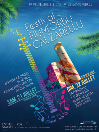 Festival du Fium’Orbu CALZARELLU juillet 2018
