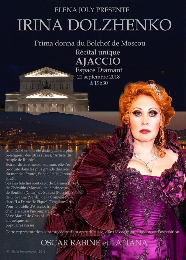 Recital IRINA DOLZHENKO septembre 2018