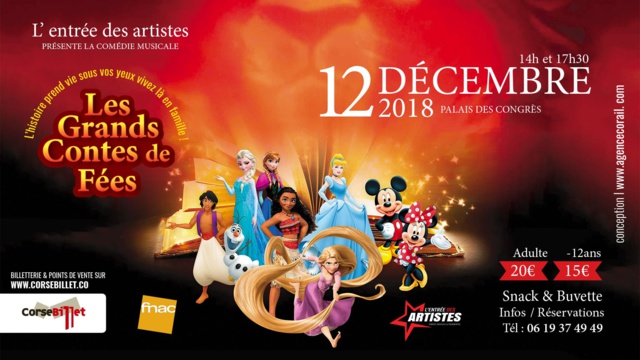 "Les Grands contes de Fées" - decembre 2018