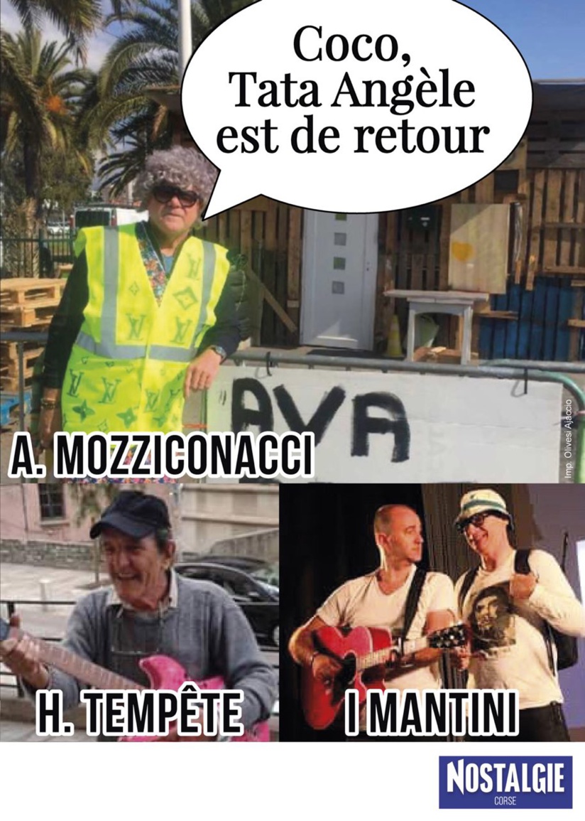 I Mantini - Hubert Tempete - Angele MOZZICONACCI  mars 2019