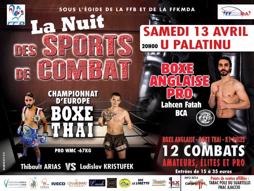 La Nuit des sports de combat Round V avril 2019 La Nuit des sports de combat Round V avril 2019