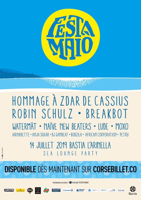 Fiesta MAIO - Sea lounge Party Juillet 2019