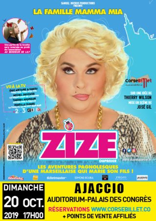 ZIZE dans "La famille, Mamma mia" 