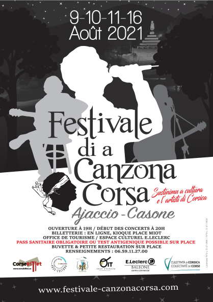 Festivale di a Canzona Corsa du 9 au 11 Aout 