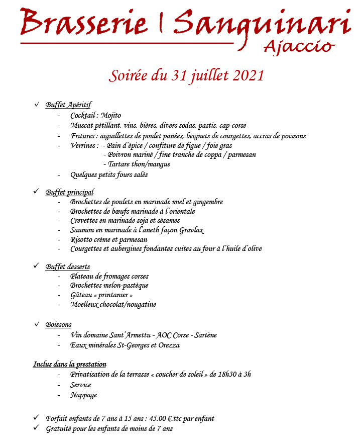 Serata gruppu primura