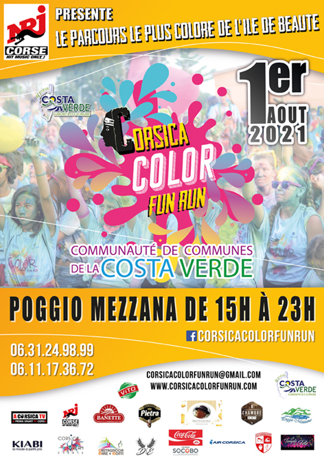 Corsica Color Fun Run 2021 Corsica Color Fun Run 2021