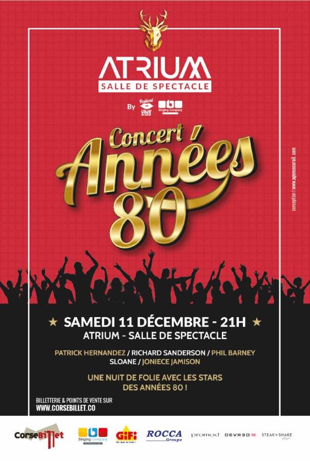 Concert années 80 Concert années 80
