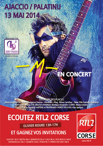 Matthieu CHEDID en concert Mai 2014