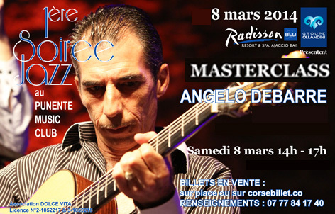 MASTER CLASS DE GUITARE Mars 2014