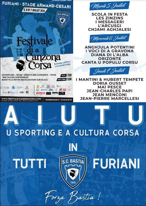 Festivale di a Canzona Corsa 2022 - BASTIA