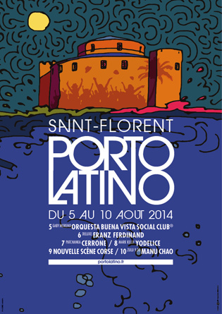 16° Festival Porto Latino Soirée Nouvelle Scène Corse Aout 2014