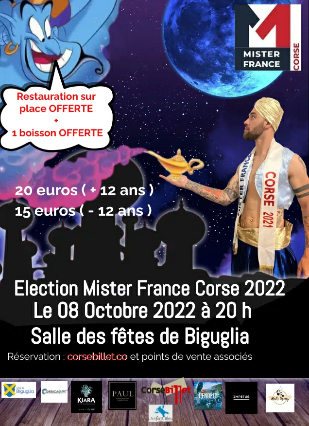 Election Mister CORSE 2022