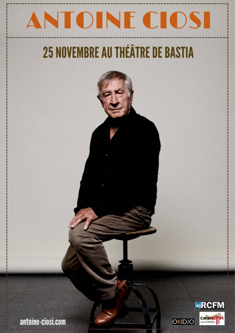 Antoine CIOSI au Théâtre de BASTIA