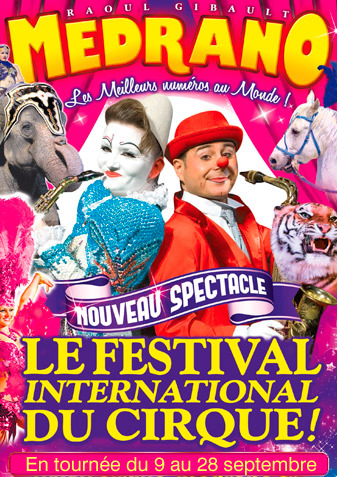 Cirque MEDRANO Septembre 2014