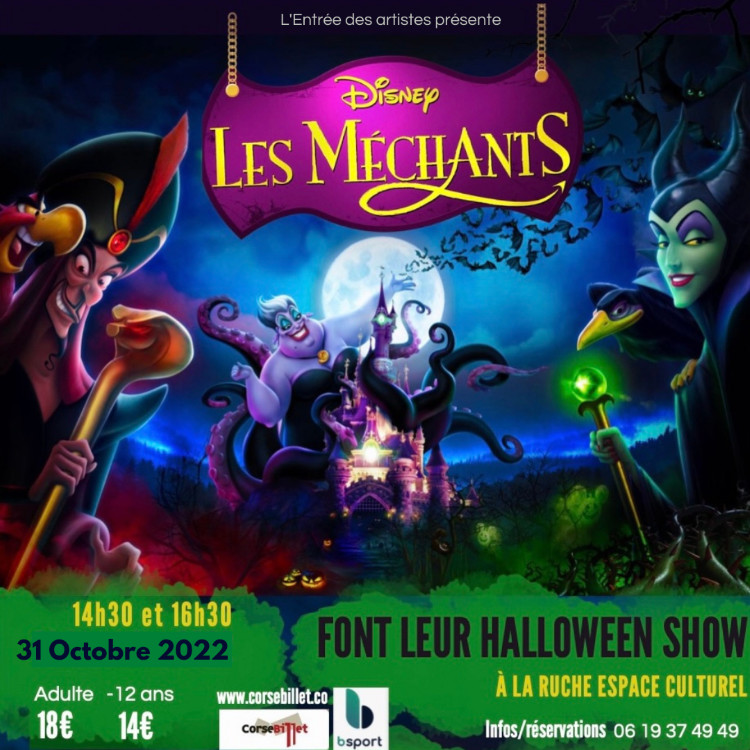 Les méchants font leur Halloween Show Les méchants font leur Halloween Show