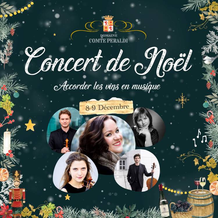  Concert de Noël - accorder les vins en musique