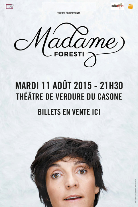 Madame FORESTI AOUT 2015
