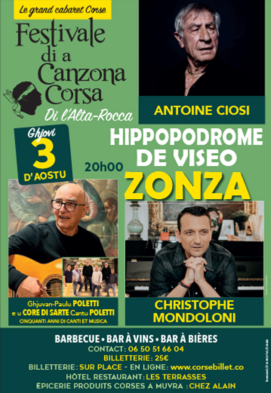 Festivale di a Canzona Corsa 2023 - ZONZA
