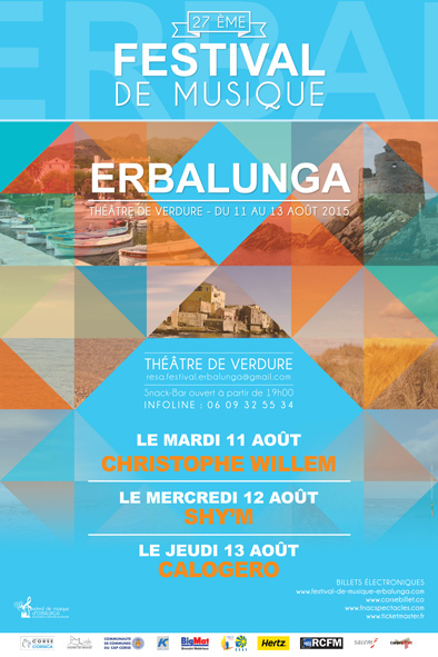 27° Festival de chanson d'ERBALUNGA AOUT 2015