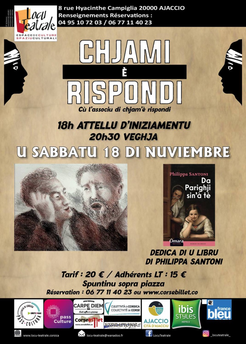 Serata Chjam'è rispondi Locu teatrale Serata Chjam'è rispondi Locu teatrale