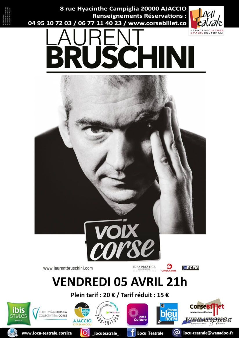 Laurent BRUSCHINI in cuncertu Locu teatrale