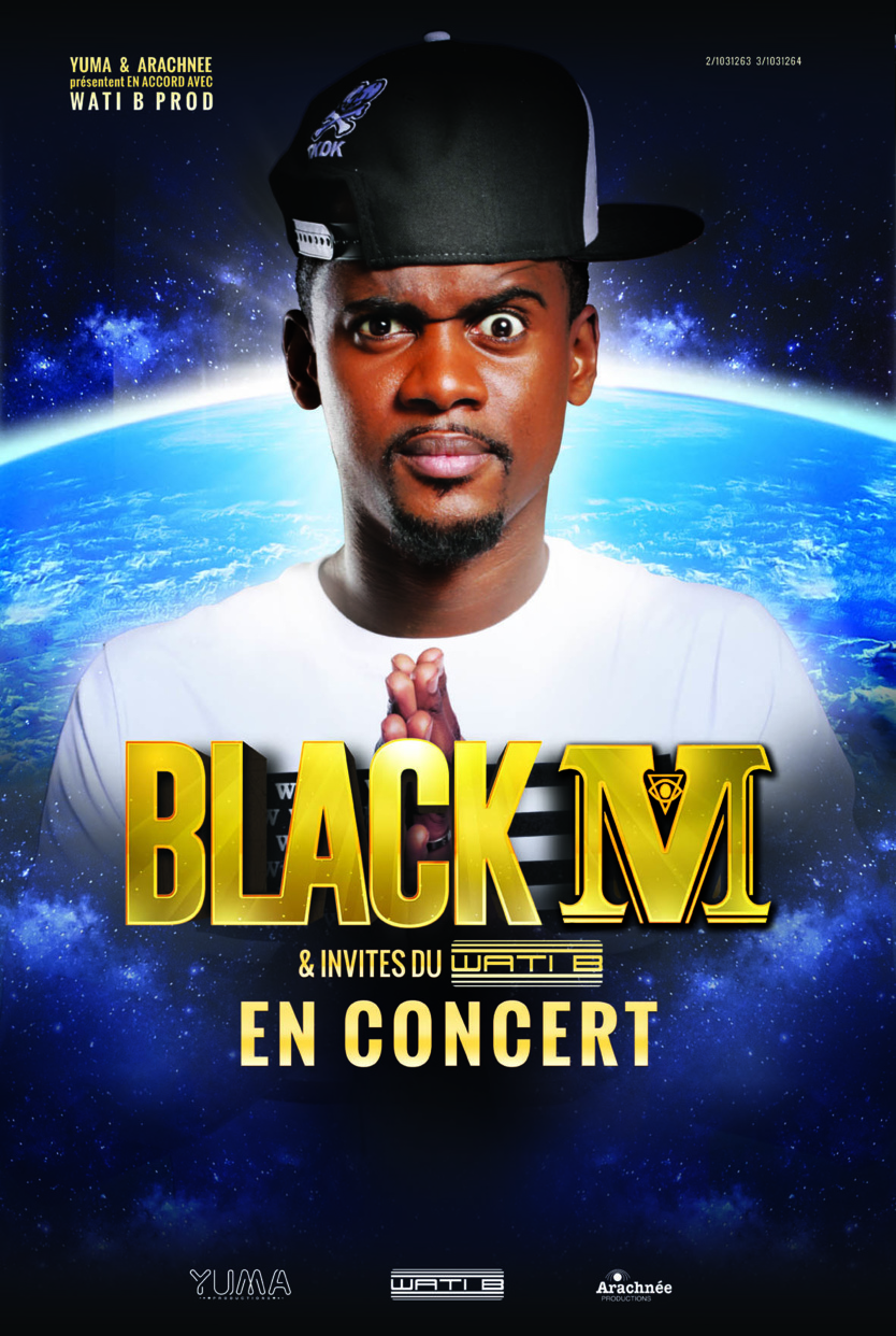 Black M en concert à AJACCIO NOVEMBRE 2015