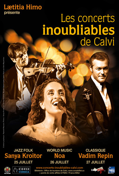 Les concerts inoubliables de CALVI JUILLET 2015 Les concerts inoubliables de CALVI JUILLET 2015