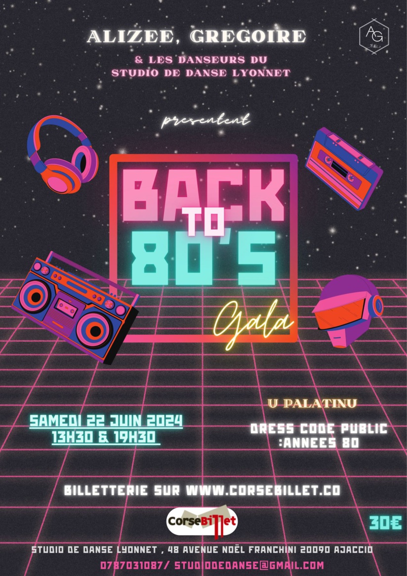 Back to 80's - Spectacle de Fin d'année Back to 80's - Spectacle de Fin d'année