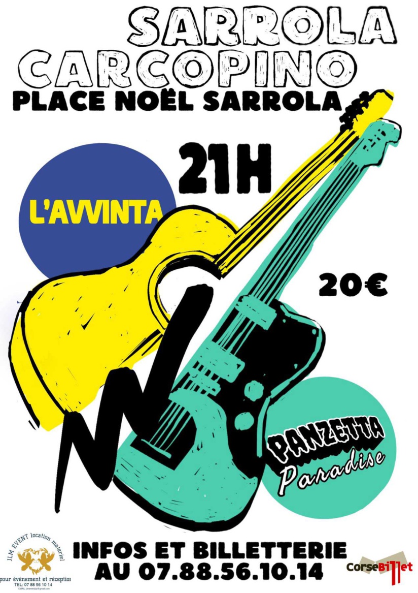 L'AVVINTA è PANZETTA PARADISE in cuncertu L'AVVINTA è PANZETTA PARADISE in cuncertu