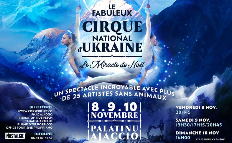 Uttobre ind'è CORSE Billet finn'à Dicembre