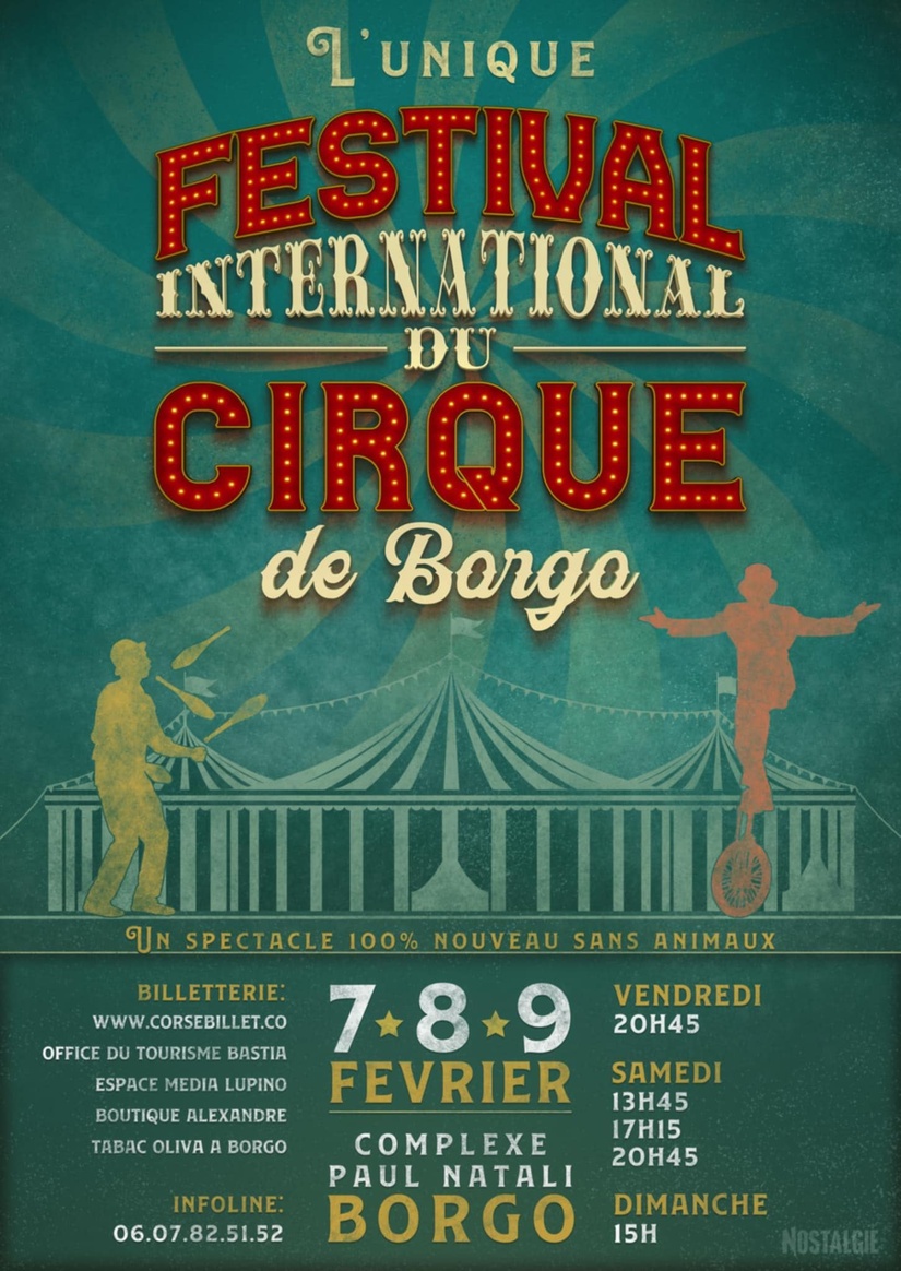 FESTIVAL INTERNATIONAL DU CIRQUE - Cità di BORGU FESTIVAL INTERNATIONAL DU CIRQUE - Cità di BORGU