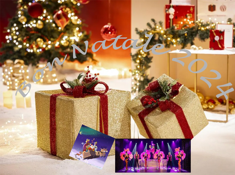 Per Natale, arrigaleti biglietti di spettaculi