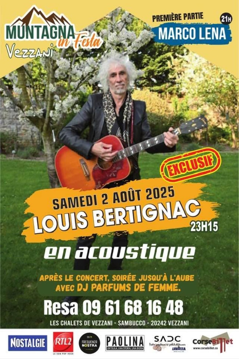 Muntagna in Festa - Bertignac - accusticu Muntagna in Festa - Bertignac - accusticu