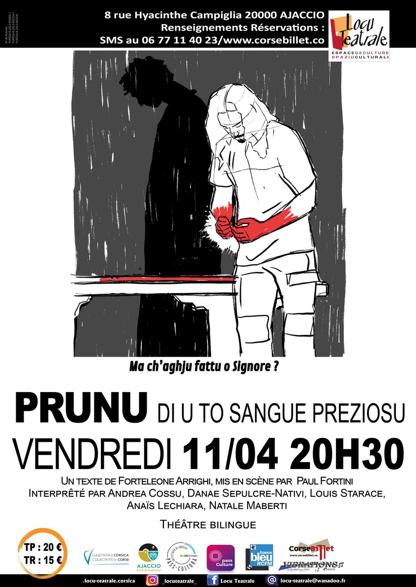 Prunu Di u to sangue preziosu - Locu teatrale d'AIACCIU Prunu Di u to sangue preziosu - Locu teatrale d'AIACCIU
