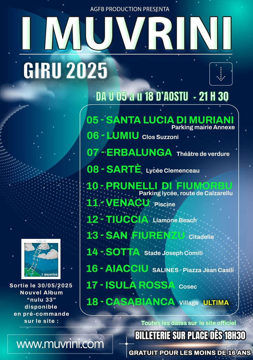 I Muvrini - « NULU 33 GIRU» I Muvrini - « NULU 33 GIRU»