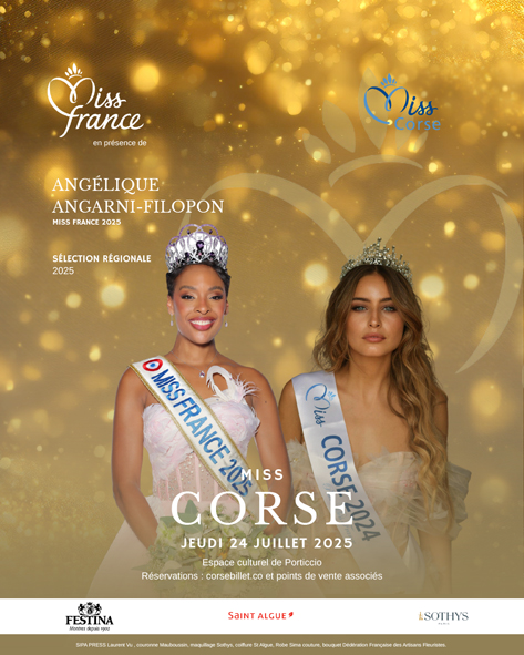 Election Miss CORSE 2025 Election Miss CORSE 2025