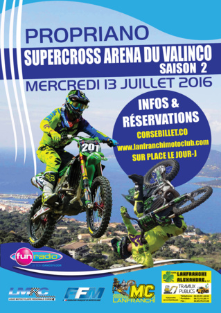 Supercross de VIGGIANELLO Juillet 2016
