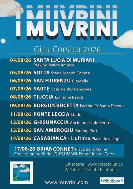 I Muvrini - « NULU 33 U GIRU 2026 » I Muvrini - « NULU 33 U GIRU 2026 »