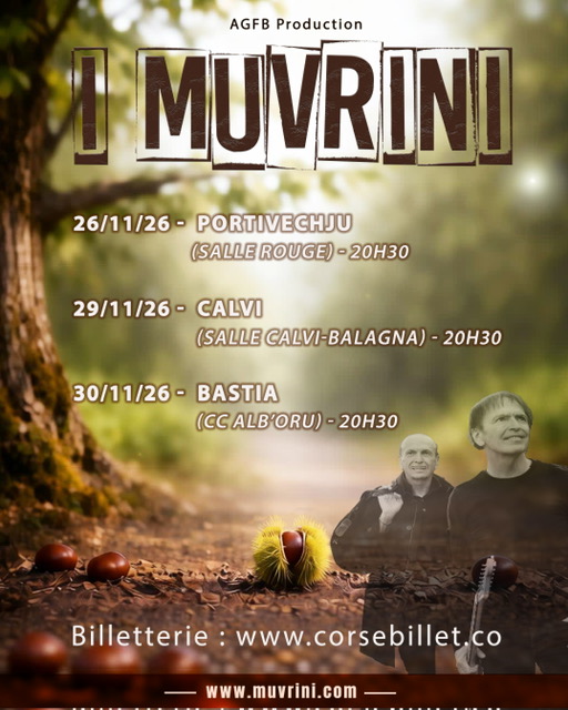 I Muvrini Giru Nuvembre 2026