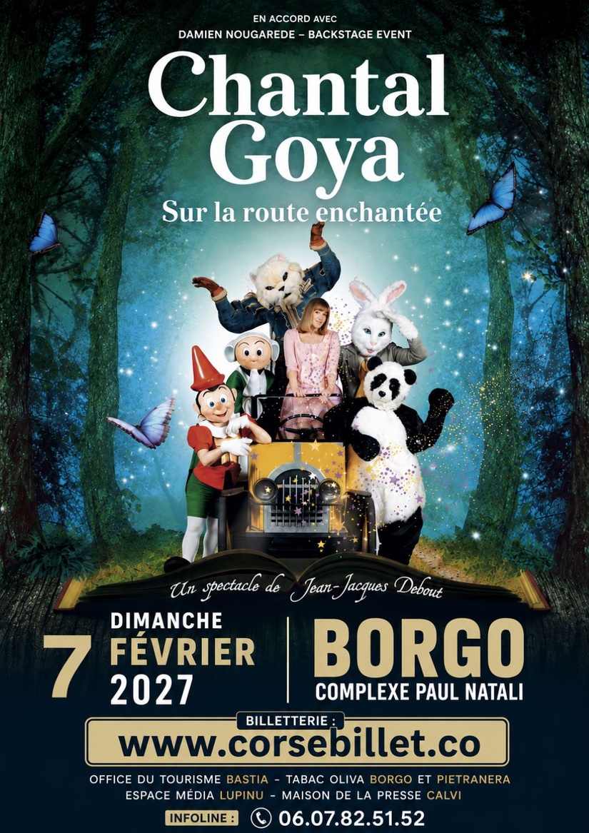 Chantal GOYA SUR LA ROUTE ENCHANTEE - Cità di BORGU 