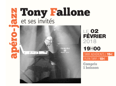 Scenina apéro-jazz Tony FALLONE février 2018