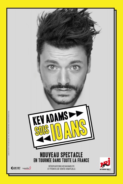 Kev ADAMS dans " Sois 10 Ans " mai 2019