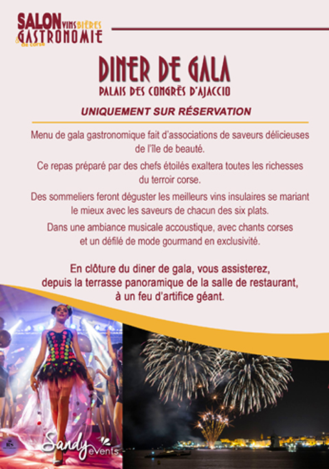 Salon Regalissim  - diner de Gala