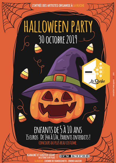« Halloween Party » Mercredi 30 octobre