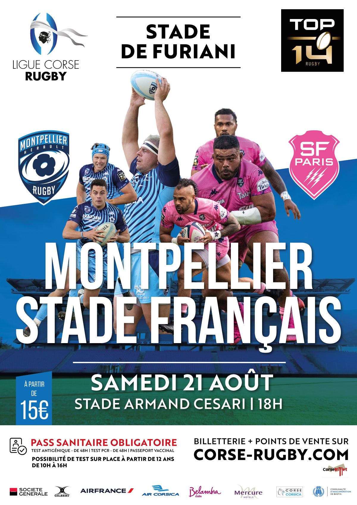 Rugby - Montpellier / Stade Français